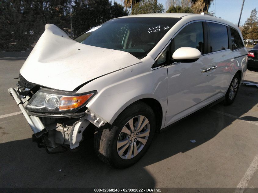 2016 HONDA ODYSSEY SE 5FNRL5H3XGB154978