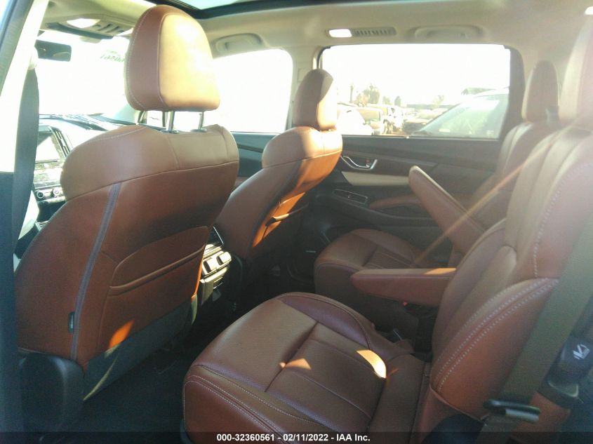 2019 SUBARU ASCENT TOURING 4S4WMARD8K3443245