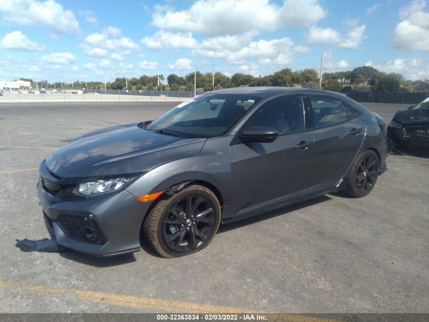 2017 HONDA CIVIC HATCHBACK SPORT SHHFK7H49HU420050
