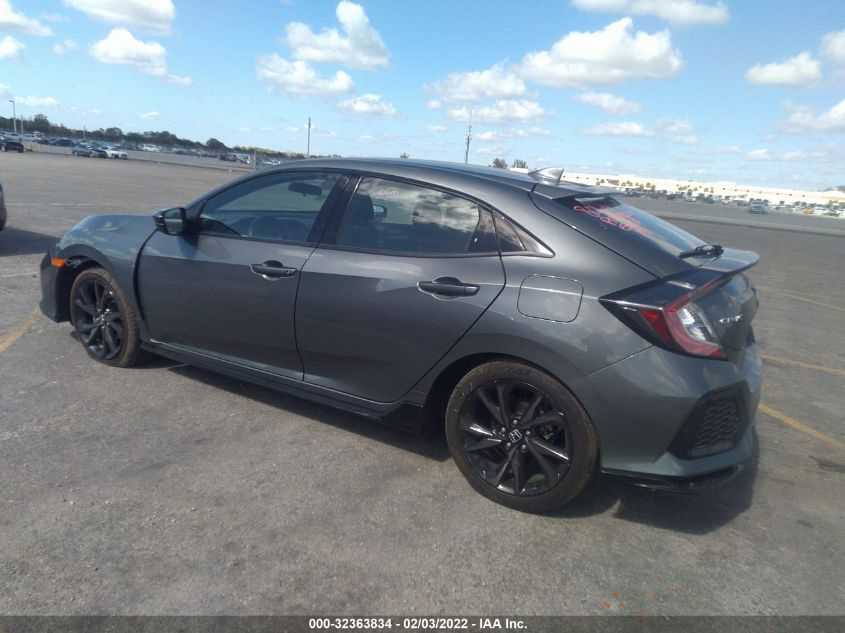 2017 HONDA CIVIC HATCHBACK SPORT SHHFK7H49HU420050