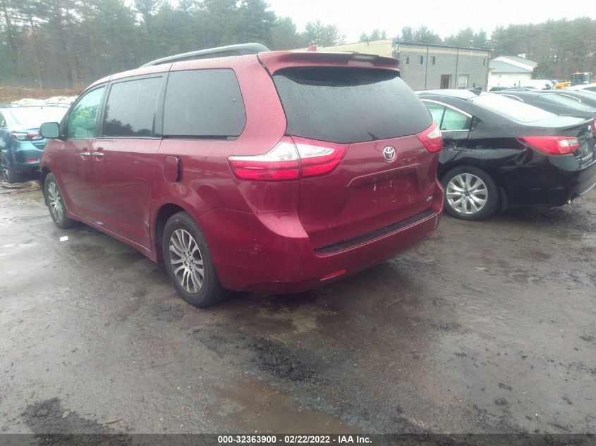 2018 TOYOTA SIENNA XLE AUTO ACCESS - 5TDYZ3DC8JS909066