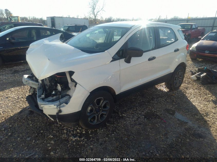 2021 FORD ECOSPORT S MAJ3S2FE4MC435457