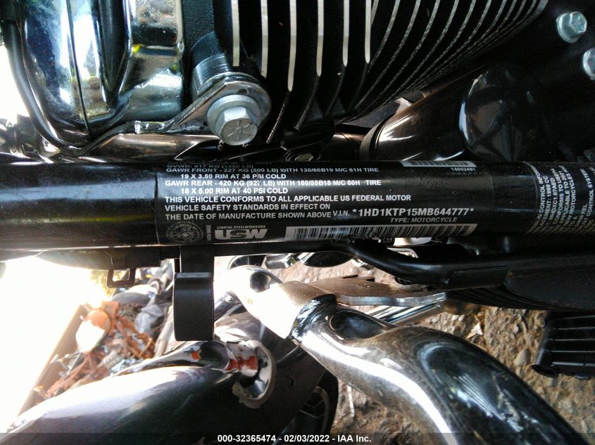 2021 HARLEY-DAVIDSON FLTRXS 1HD1KTP15MB644777