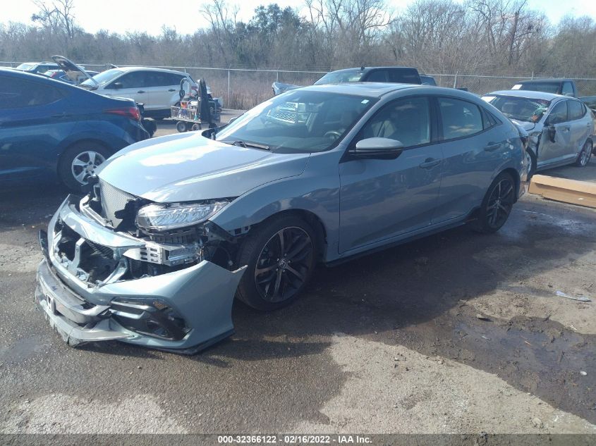 2020 HONDA CIVIC HATCHBACK SPORT TOURING SHHFK7H97LU222992