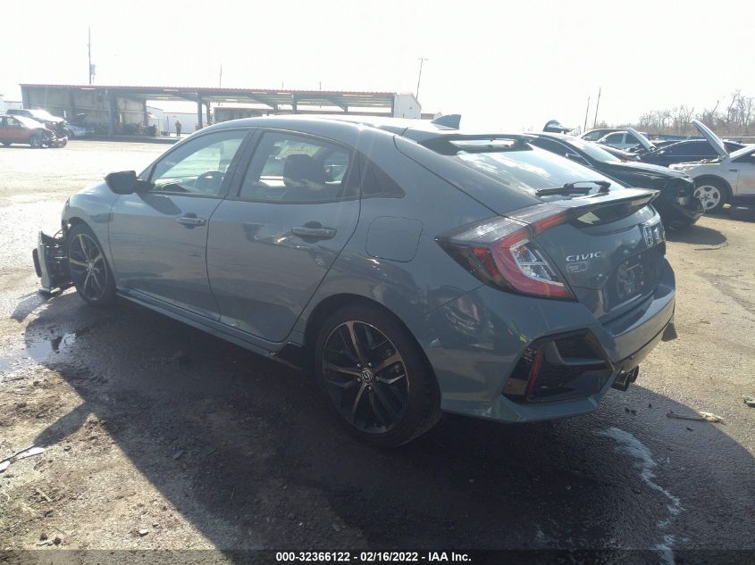 2020 HONDA CIVIC HATCHBACK SPORT TOURING SHHFK7H97LU222992