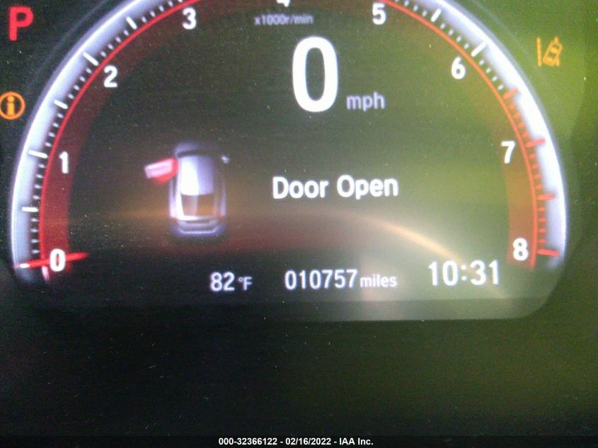 2020 HONDA CIVIC HATCHBACK SPORT TOURING SHHFK7H97LU222992