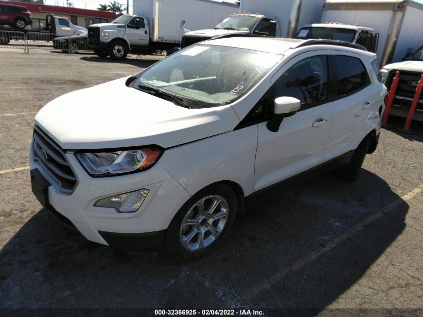 2019 FORD ECOSPORT SE MAJ3S2GE4KC251924