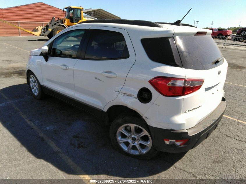 2019 FORD ECOSPORT SE MAJ3S2GE4KC251924