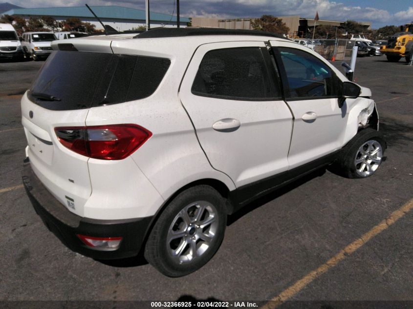 2019 FORD ECOSPORT SE MAJ3S2GE4KC251924