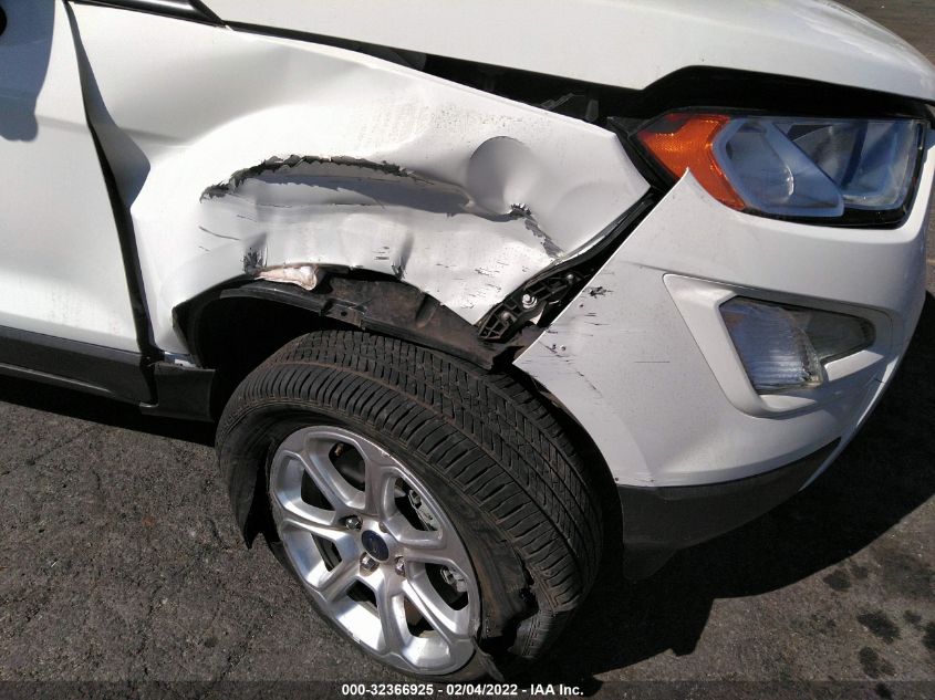 2019 FORD ECOSPORT SE MAJ3S2GE4KC251924