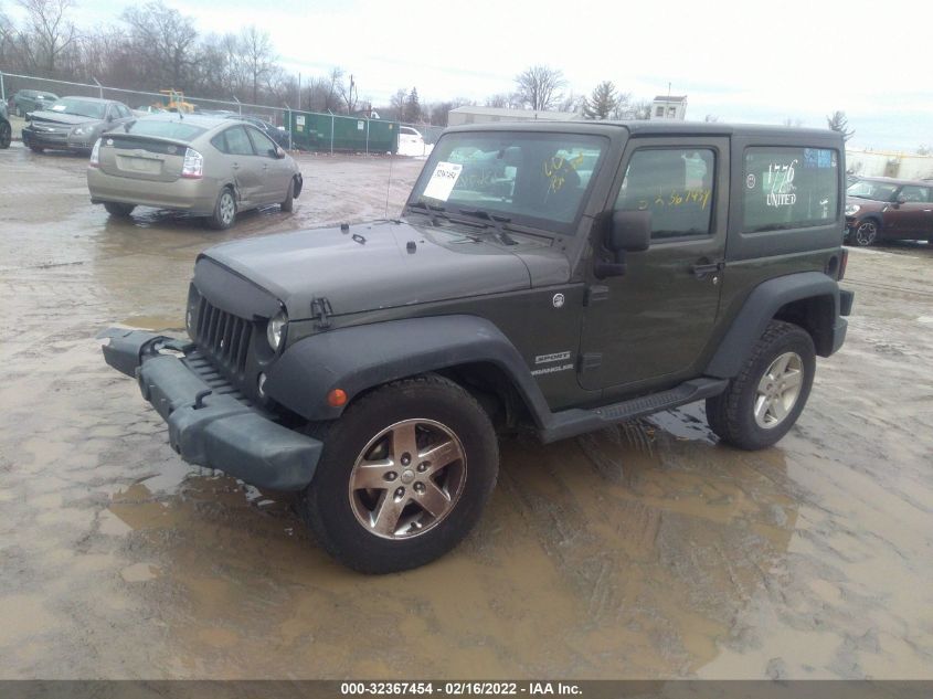 2015 JEEP WRANGLER SPORT 1C4AJWAGXFL610592