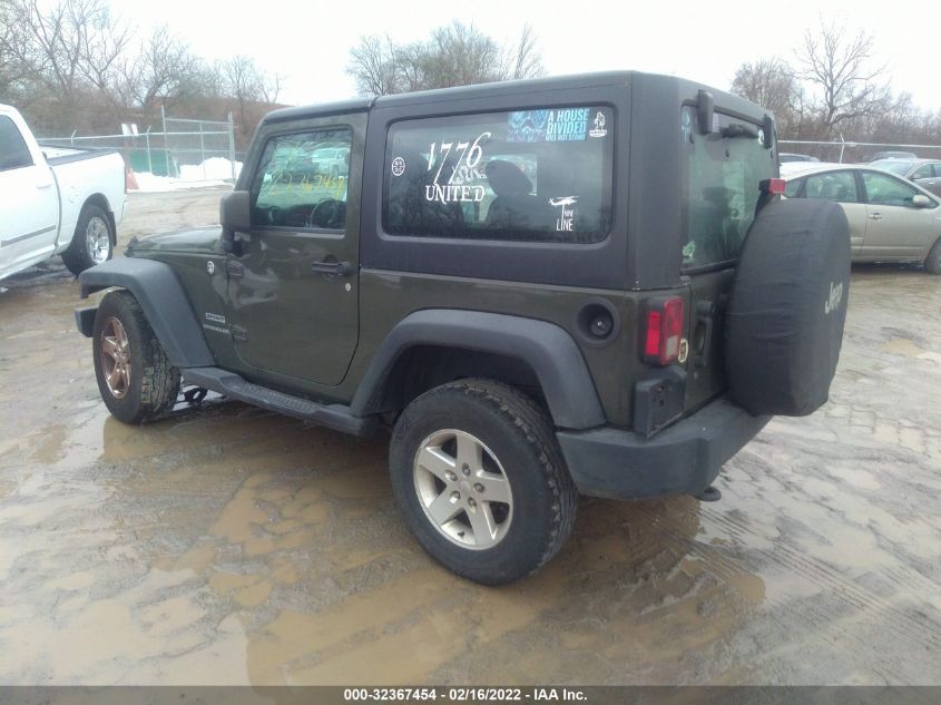2015 JEEP WRANGLER SPORT 1C4AJWAGXFL610592