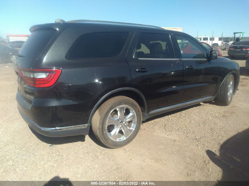 2014 DODGE DURANGO LIMITED 1C4RDHDG4EC593210