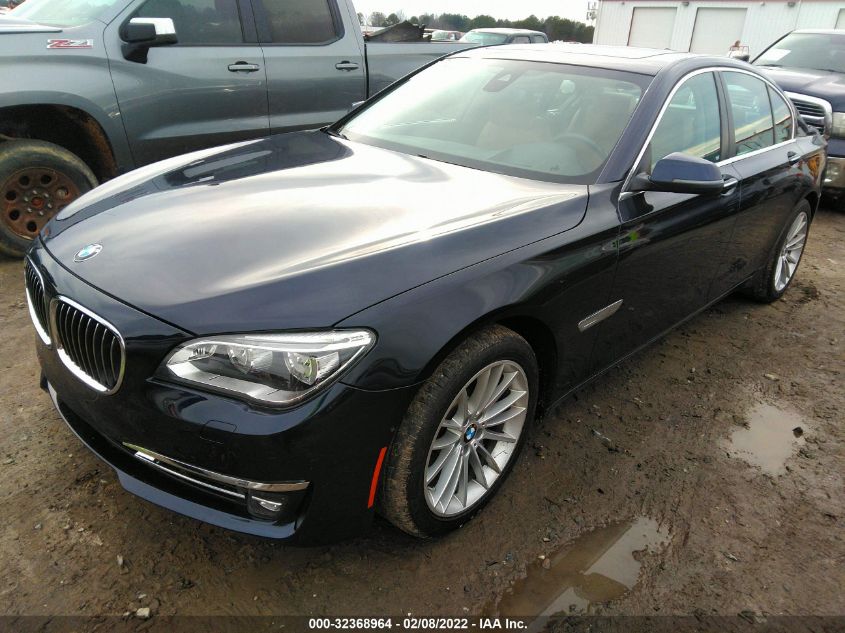 2013 BMW 7 SERIES 750I WBAYA8C56DD227646