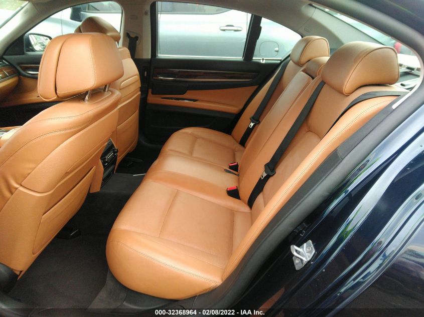 2013 BMW 7 SERIES 750I WBAYA8C56DD227646