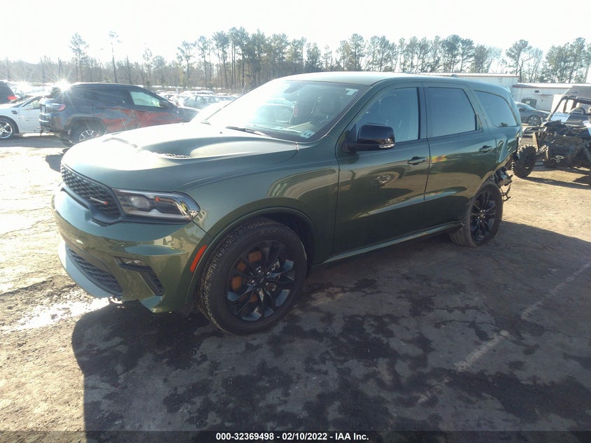 2021 DODGE DURANGO VIN: 1C4RDJDG4MC575697