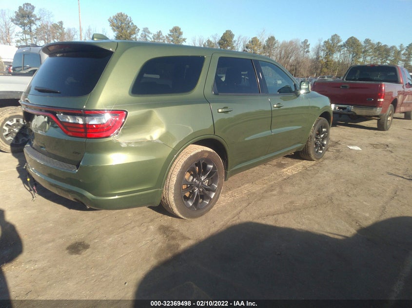 2021 DODGE DURANGO VIN: 1C4RDJDG4MC575697