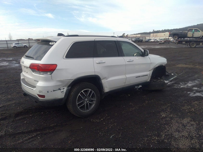 2017 JEEP GRAND CHEROKEE VIN: 1C4RJFBG9HC891434