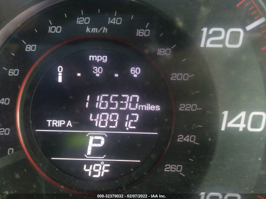 2013 HONDA ACCORD CPE EX-L 1HGCT1B86DA001863