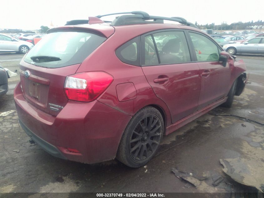 2016 SUBARU IMPREZA WAGON 2.0I SPORT LIMITED JF1GPAU69G8318716
