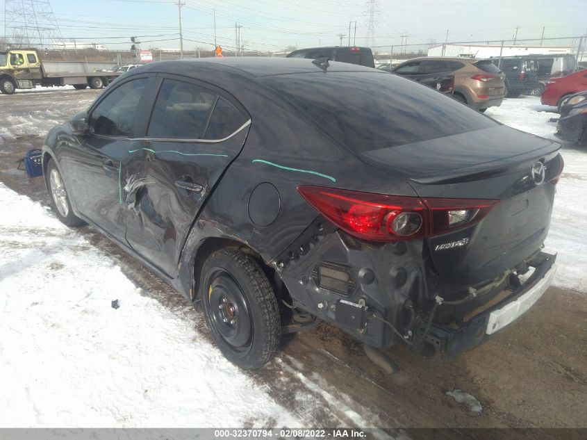 2015 MAZDA MAZDA3 I TOURING JM1BM1V78F1249383