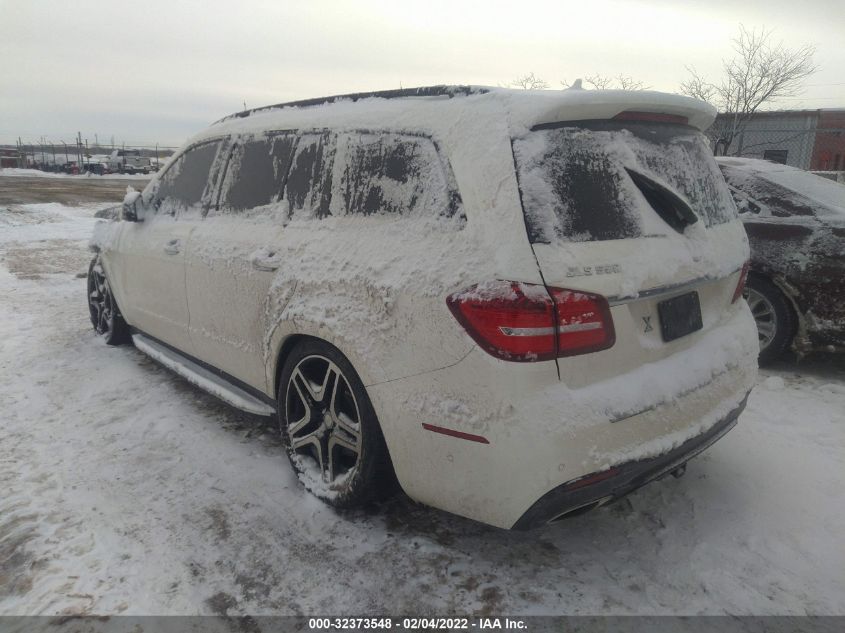 2017 MERCEDES-BENZ GLS GLS 550 4JGDF7DE2HA786125