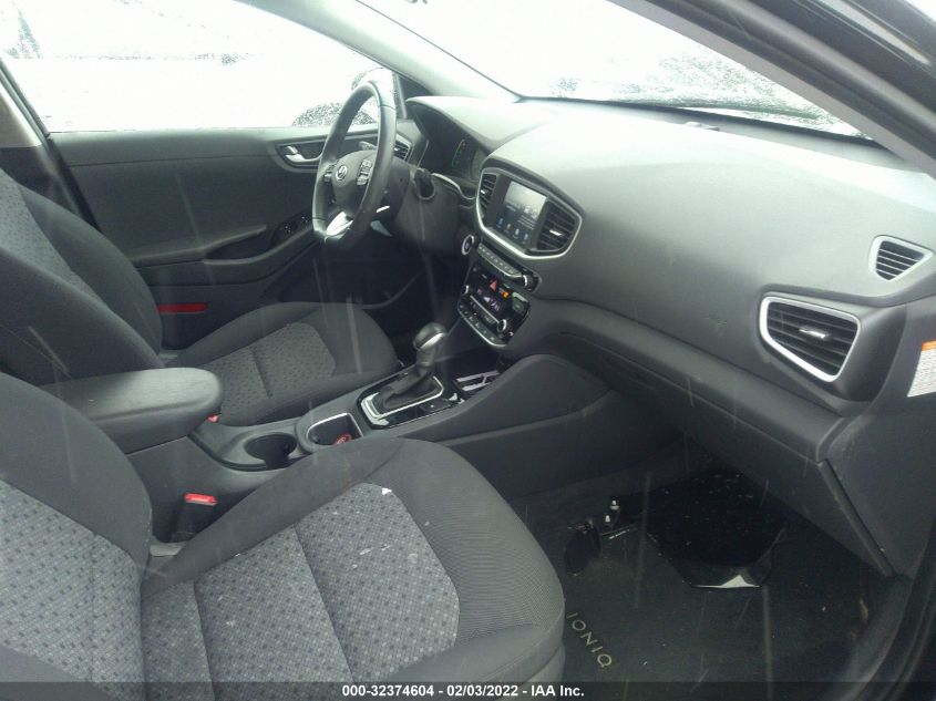 2017 HYUNDAI IONIQ HYBRID SEL KMHC75LC0HU049078