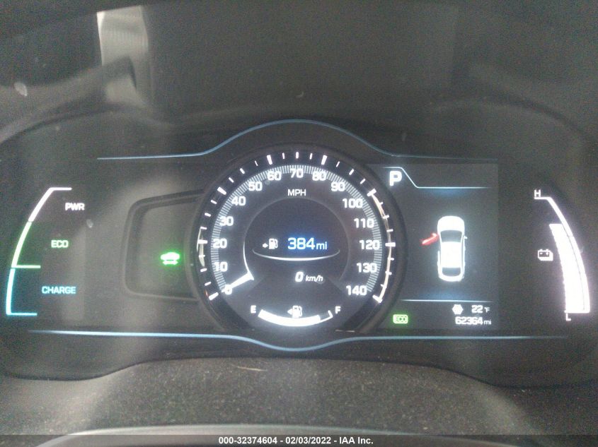 2017 HYUNDAI IONIQ HYBRID SEL KMHC75LC0HU049078