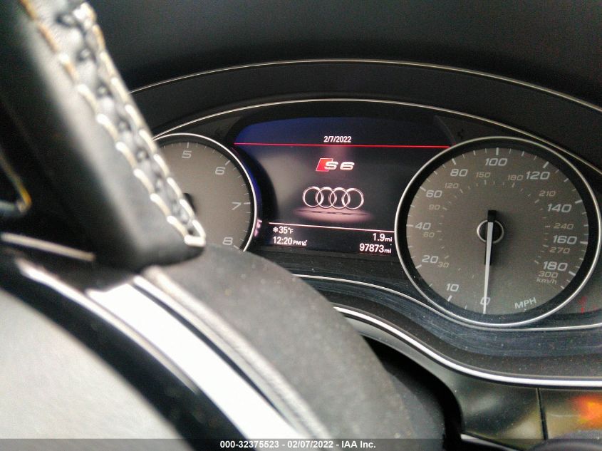 2017 AUDI S6 PRESTIGE WAUHFBFCXHN053959