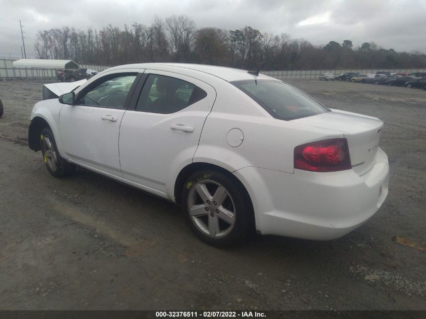 2013 DODGE AVENGER SE 1C3CDZAB4DN740251
