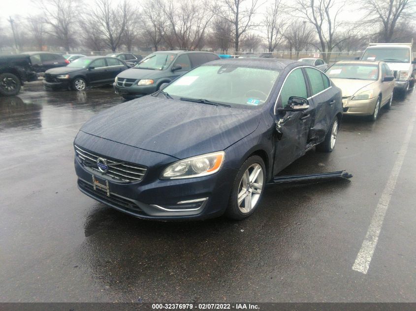 2015 VOLVO S60 T5 DRIVE-E PREMIER YV126MFK1F1345011