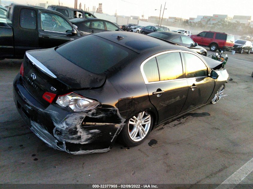 2013 INFINITI G37 SEDAN JOURNEY JN1CV6AP9DM723215