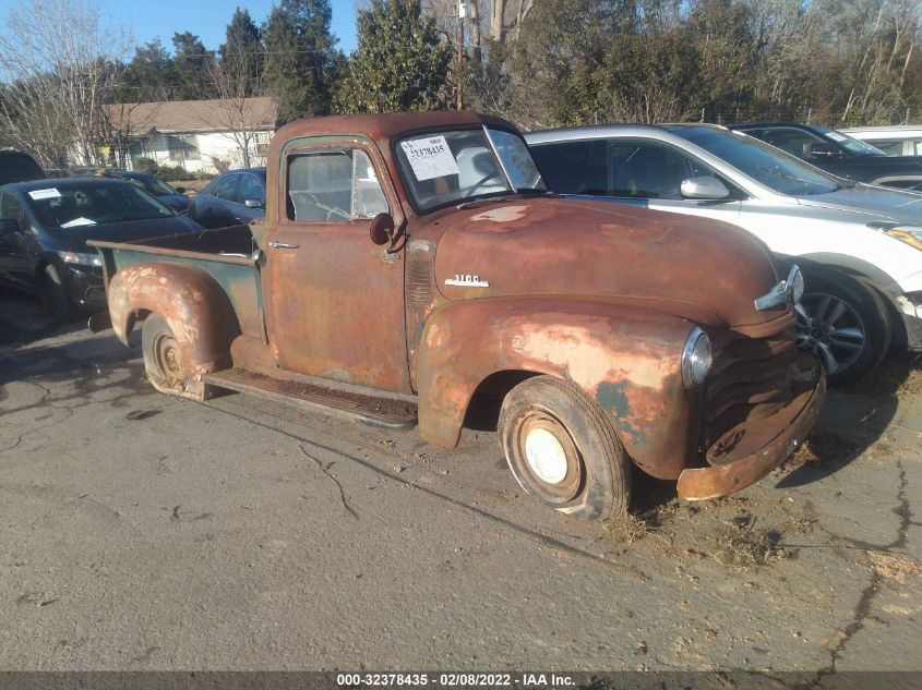 CHEVROLET TRUCK 1953. Lot# 32378435. VIN H53B011111. Photo 1