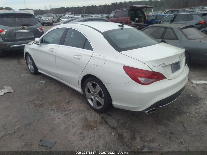 2016 MERCEDES-BENZ CLA CLA 250 WDDSJ4EB4GN330282