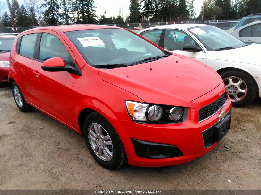 CHEVROLET SONIC 2012. Lot# 32379586. VIN 1G1JB6SH7C4114930. Photo 1