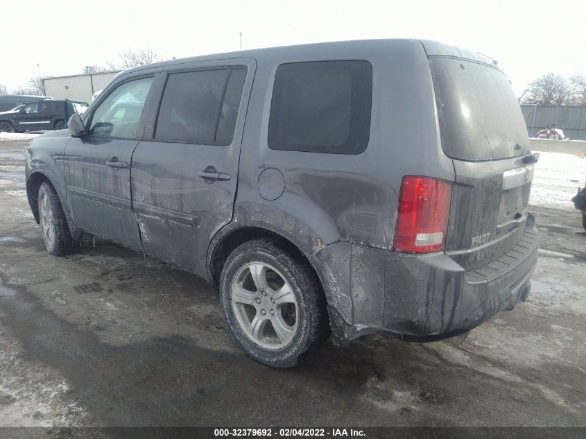 2015 HONDA PILOT EX-L 5FNYF4H59FB073886
