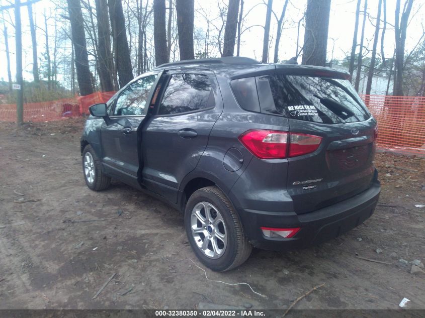 2021 FORD ECOSPORT SE MAJ3S2GE9MC399599