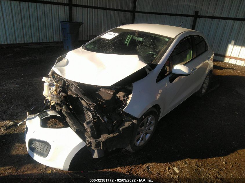 2014 KIA RIO LX KNADM5A35E6347319