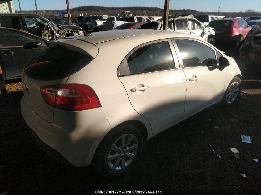 2014 KIA RIO LX KNADM5A35E6347319
