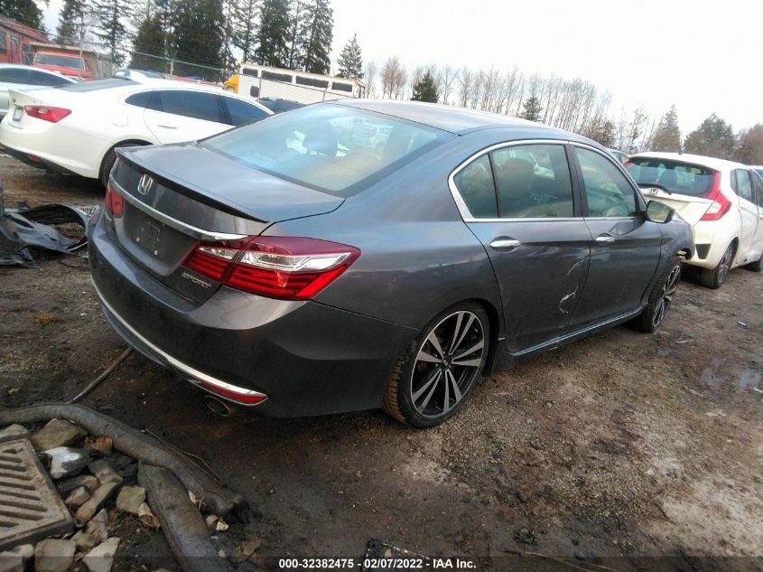 2017 HONDA ACCORD SEDAN SPORT 1HGCR2F58HA116250