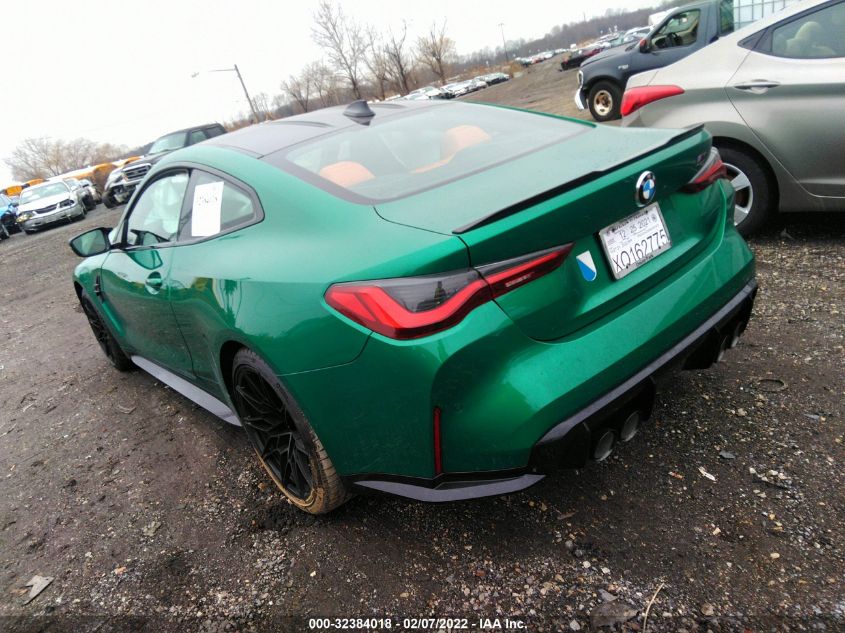 2022 BMW M4 COMPETITION WBS33AZ03NCH91672