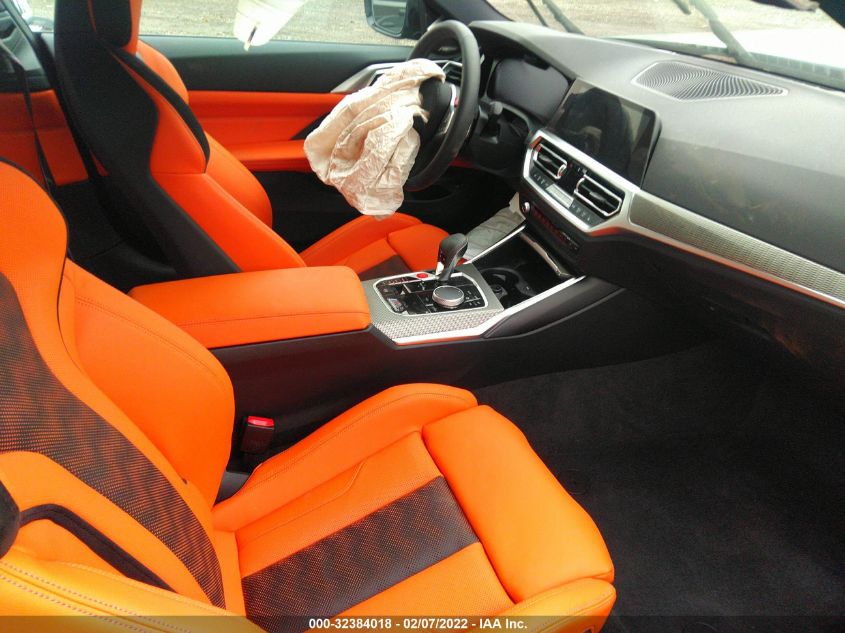 2022 BMW M4 COMPETITION WBS33AZ03NCH91672
