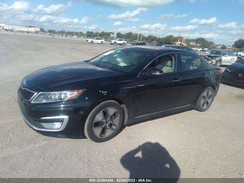 2013 KIA OPTIMA HYBRID EX KNAGM4AD3D5040929