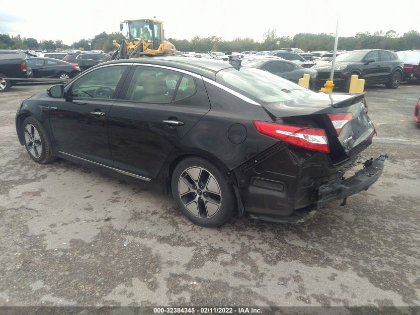 2013 KIA OPTIMA HYBRID EX KNAGM4AD3D5040929