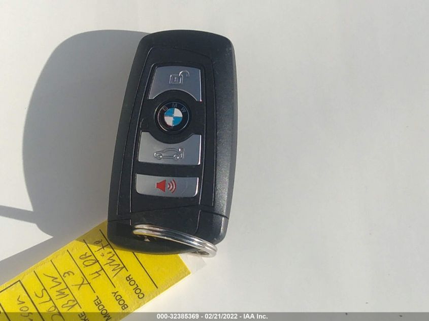 2015 BMW X3 XDRIVE28I 5UXWX9C56F0D57775