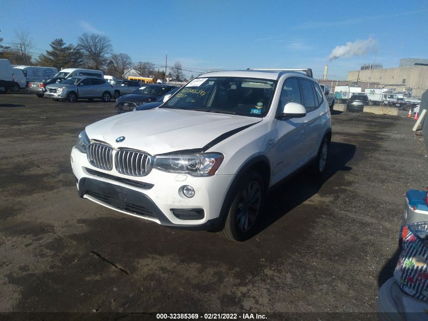 2015 BMW X3 XDRIVE28I 5UXWX9C56F0D57775