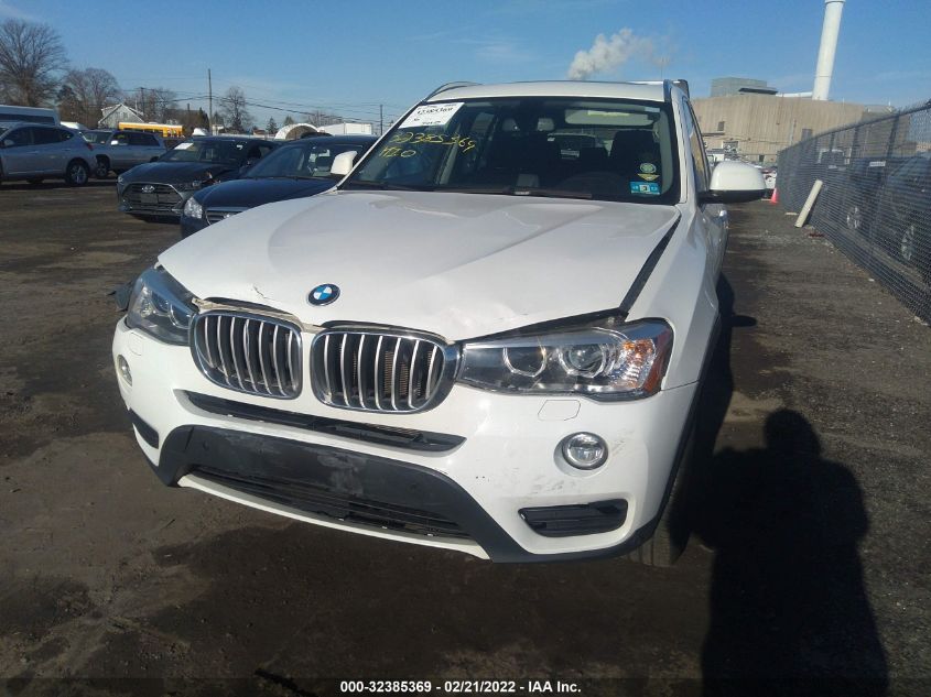 2015 BMW X3 XDRIVE28I 5UXWX9C56F0D57775