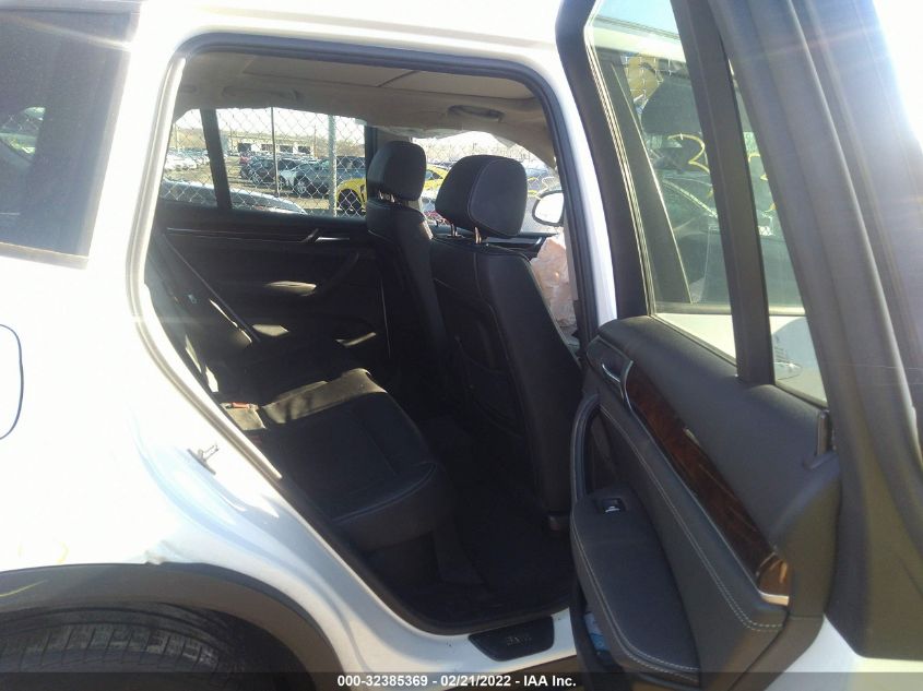 2015 BMW X3 XDRIVE28I 5UXWX9C56F0D57775