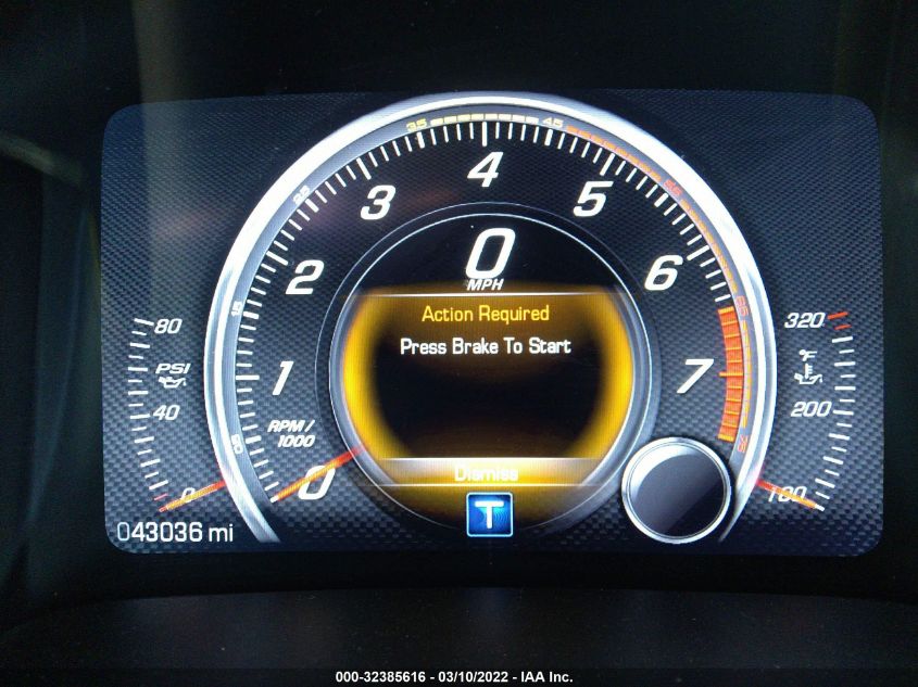 2014 CHEVROLET CORVETTE STINGRAY 1LT 1G1YB2D70E5130119