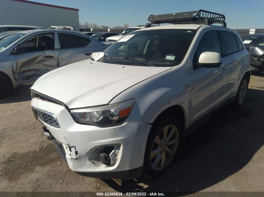 2013 MITSUBISHI OUTLANDER SPORT ES 4A4AR3AU6DE019277
